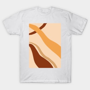 Abstract Earth Tones 3.7 T-Shirt